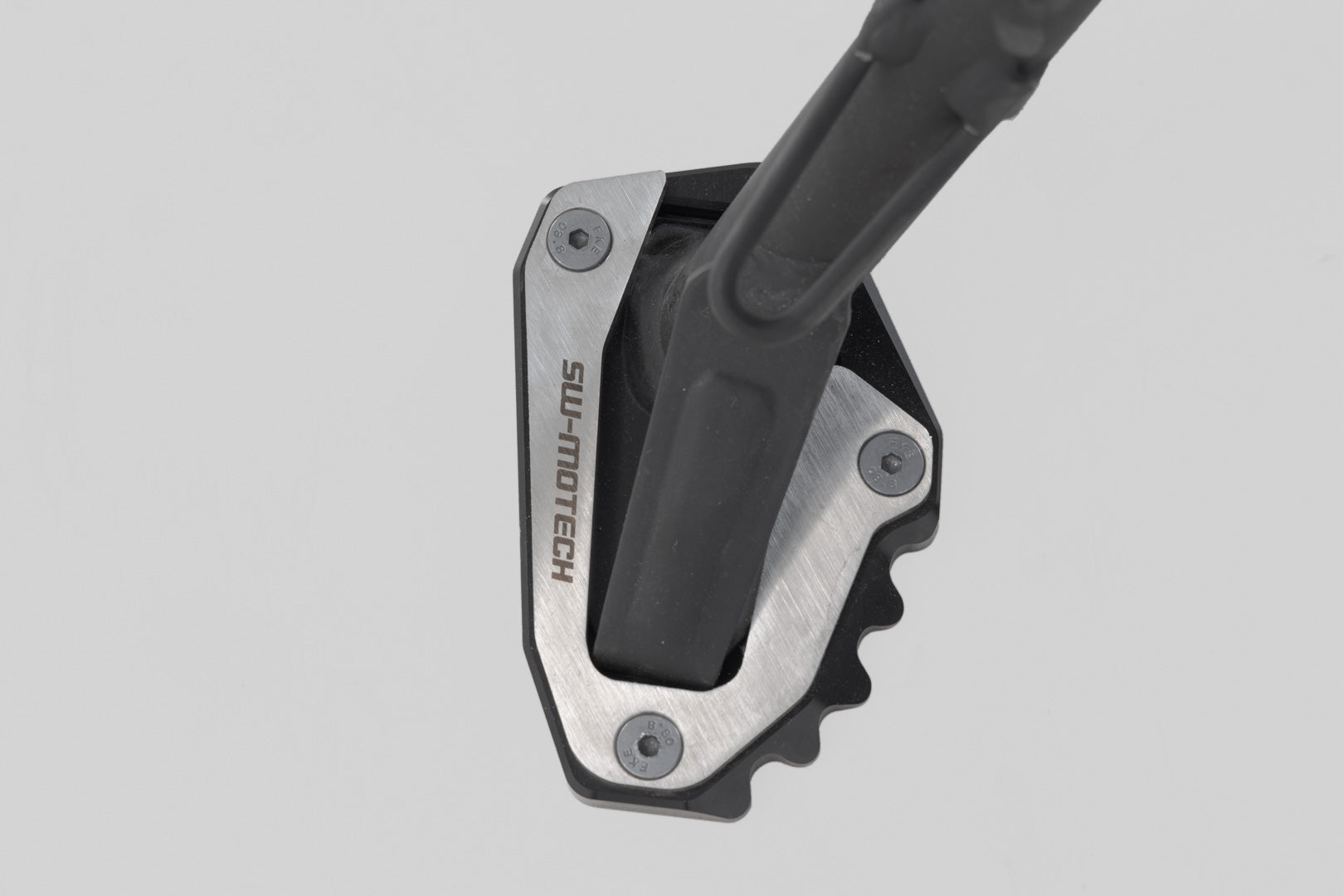 SW-MOTECH Extension para caballete lateral Negro/plateado. Ducati modelos.