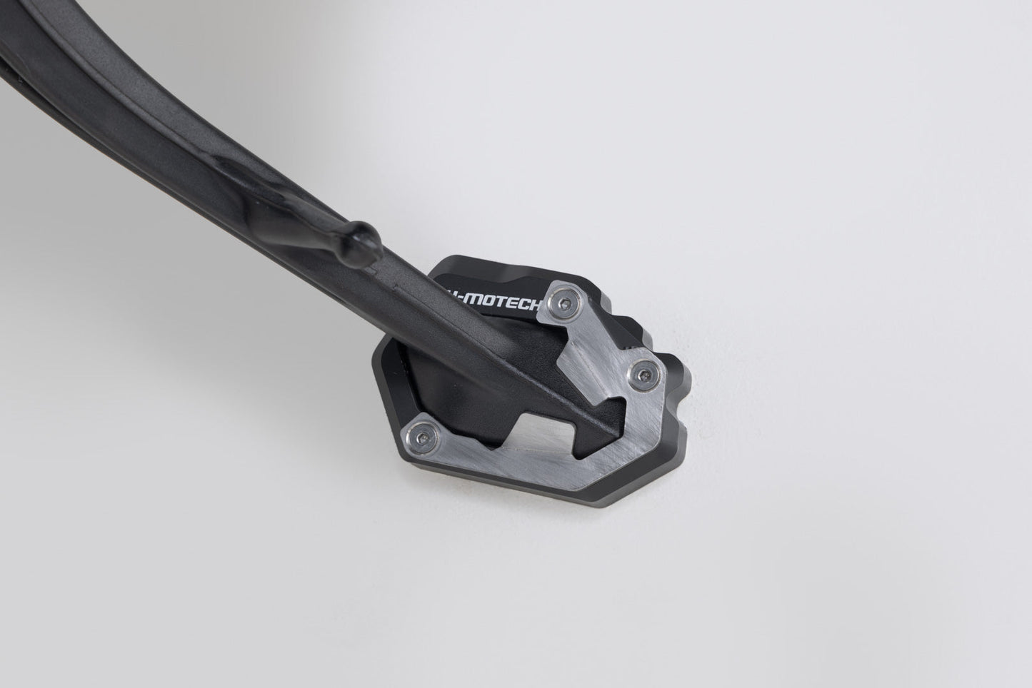 SW-MOTECH Extension para caballete lateral Negro/plateado. Royal Enfield Himalayan 450/Rally.
