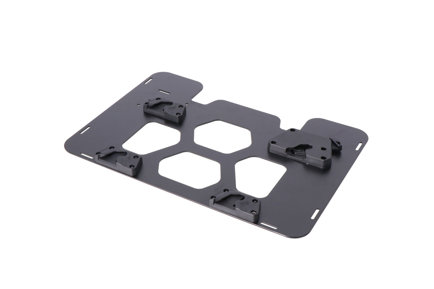 SW-MOTECH Placa adaptadora derecha para SysBag WP L Negro.