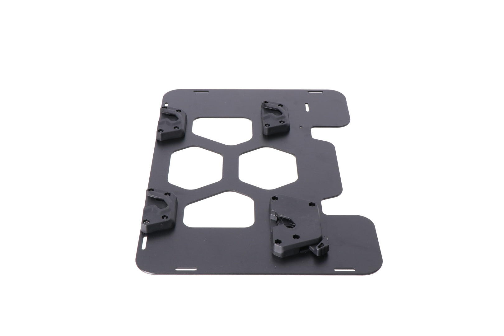 SW-MOTECH Placa adaptadora derecha para SysBag WP L Negro.