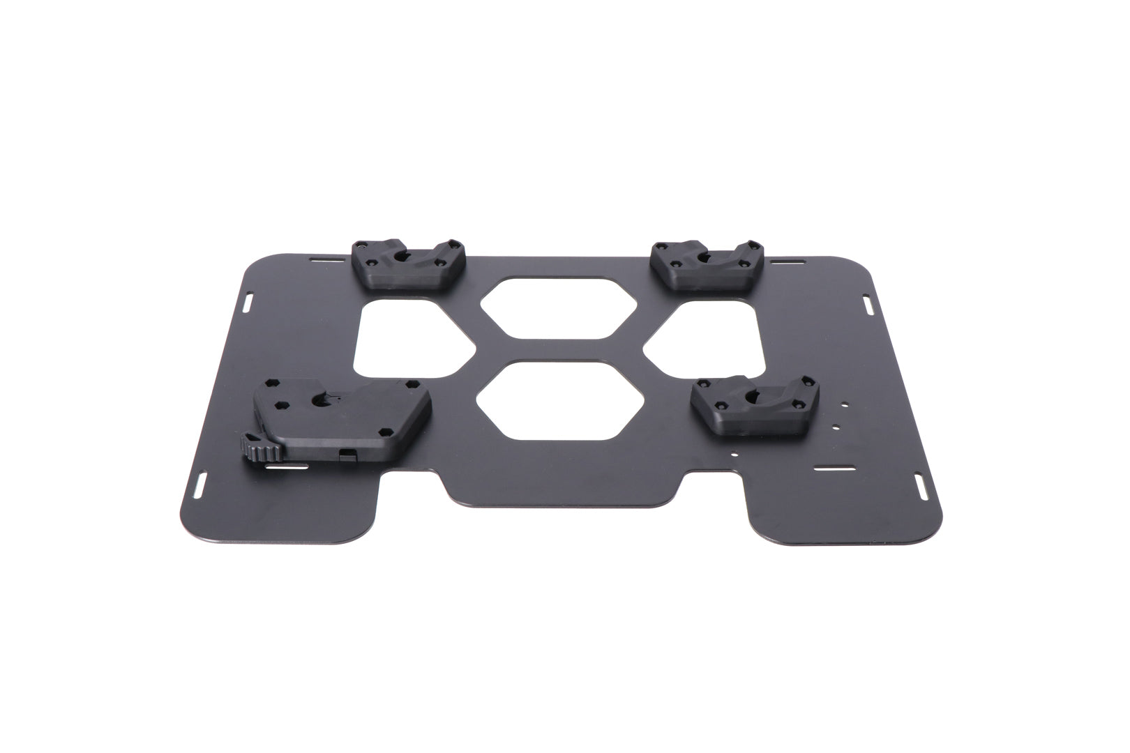 SW-MOTECH Placa adaptadora derecha para SysBag WP L Negro.