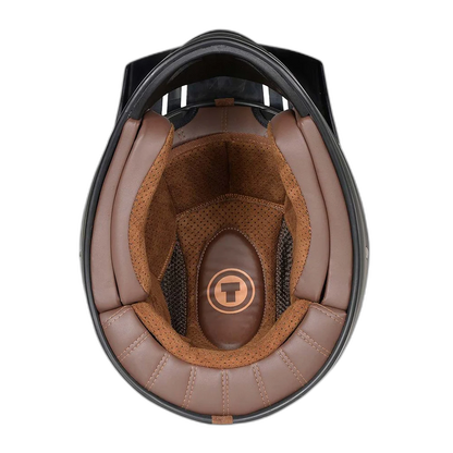 Casco Torc T3 Baja Negro Brillante