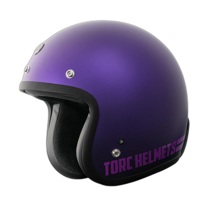 Casco Torc 3/4 Del Mar Morado Iridicente