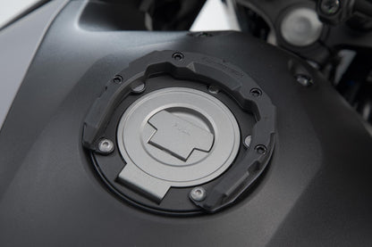 SW-MOTECH Anillo de depósito PRO Negro. Ducati/ Triumph/ Yamaha. 5 tornillos.