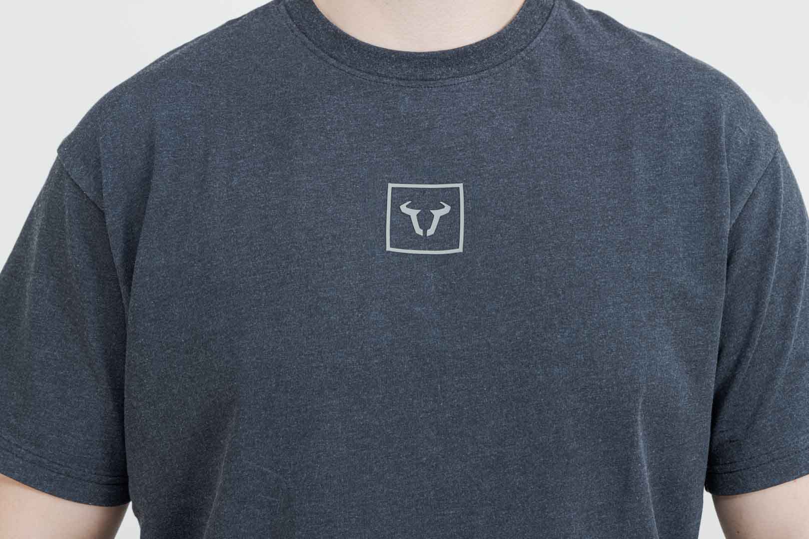 SW-MOTECH Camiseta unisex – Riders Line Gris oscuro. Optic Wash. Unisex. Talla M.