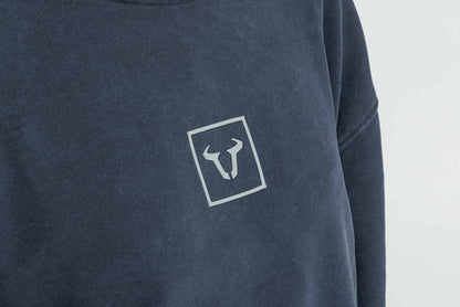 SW-MOTECH Cuello redondo – Riders Line Gris oscuro. Optic Wash. Unisex. Talla S.