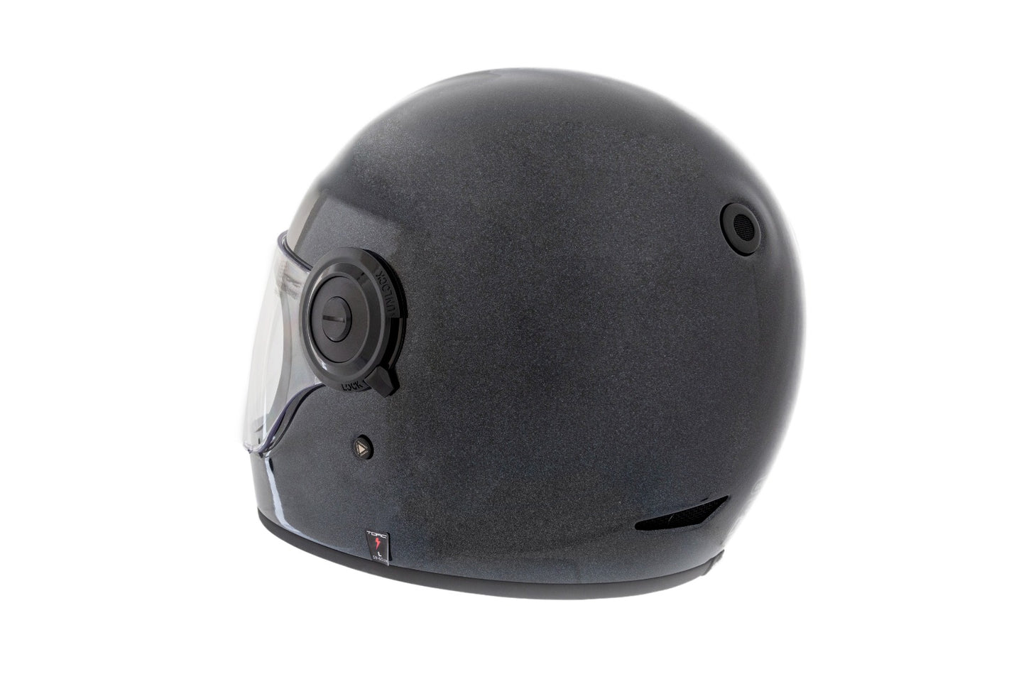 Casco Torc T1 Newport Negro Metálico