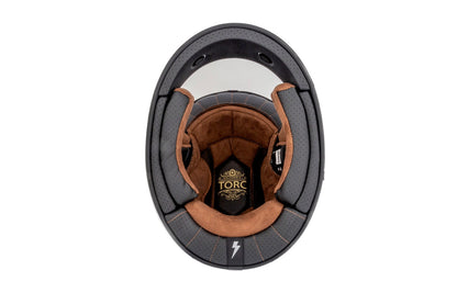 Casco Torc T1 Newport Negro Metálico