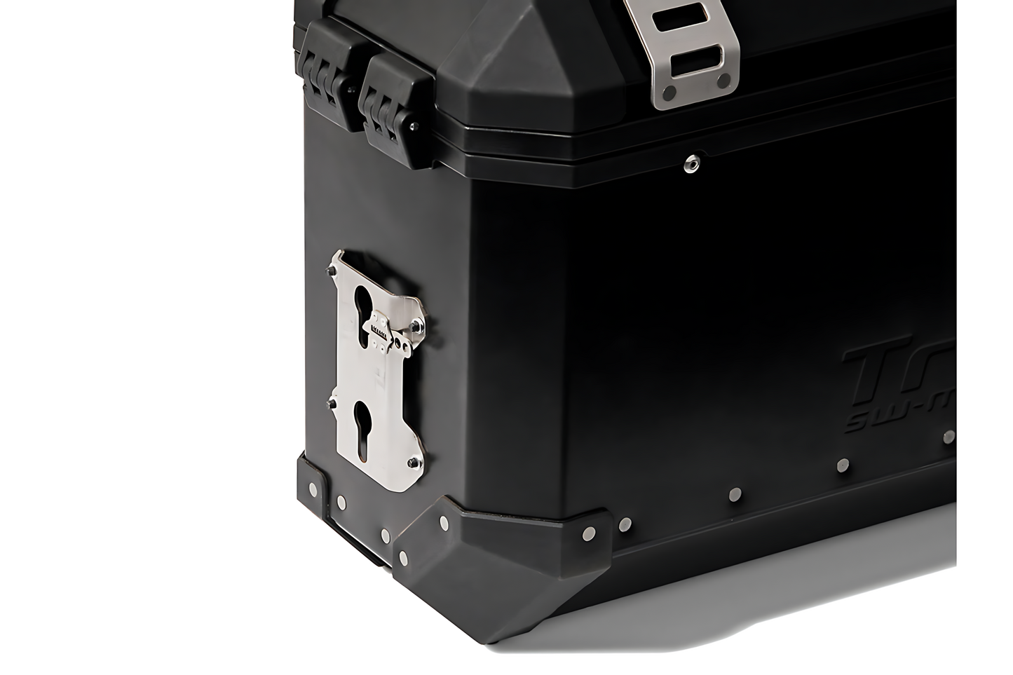 Soporte universal TRAX Para maletas laterales TRAX. Plateado.