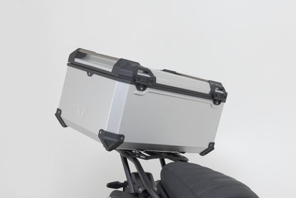 TRAX ADV Topcase. 65 l. XL. Plata.