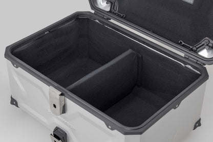 TRAX ADV Topcase. 65 l. XL. Plata.