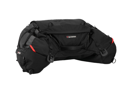 Bolsa trasera PRO Cargobag. 1680D Nailon ballistic. Negro/Antracita. 50 l.