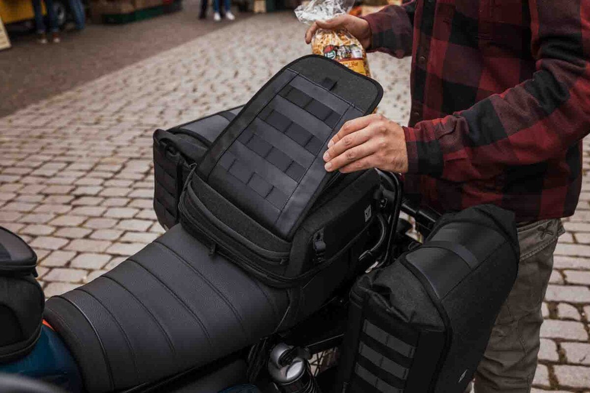 Legend Gear Bolsa trasera LR3. Negro. 6-12 l.