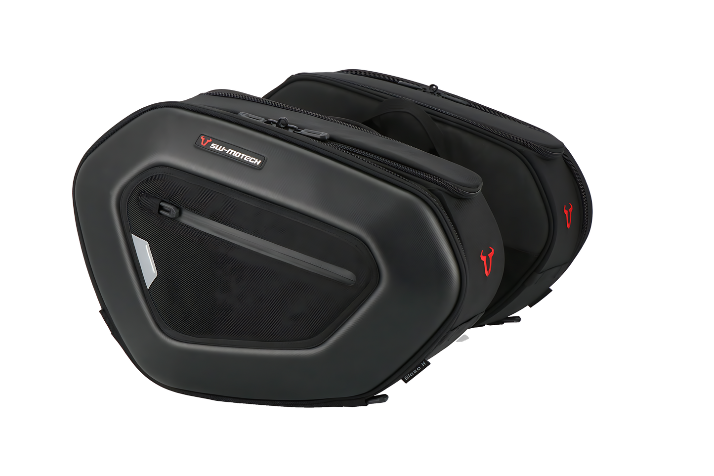 Alforjas PRO BLAZE H 1680D Nailon ballistic. Negro. Por pares.