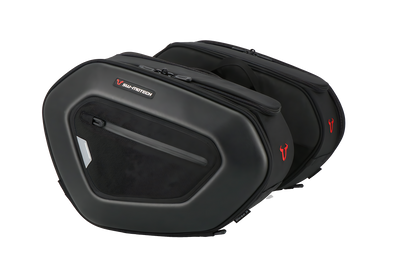 Alforjas PRO BLAZE H 1680D Nailon ballistic. Negro. Por pares.