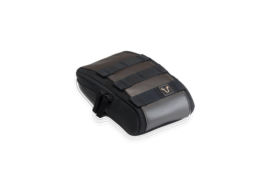 Legend Gear bolsa de pierna LA8 1,25 l. Negro/Castaño. Para holster LA7.