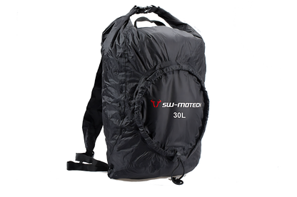Mochila plegable Flexpack Poliéster con 75D ripstop /PU. Hidrofugo. 30 l.
