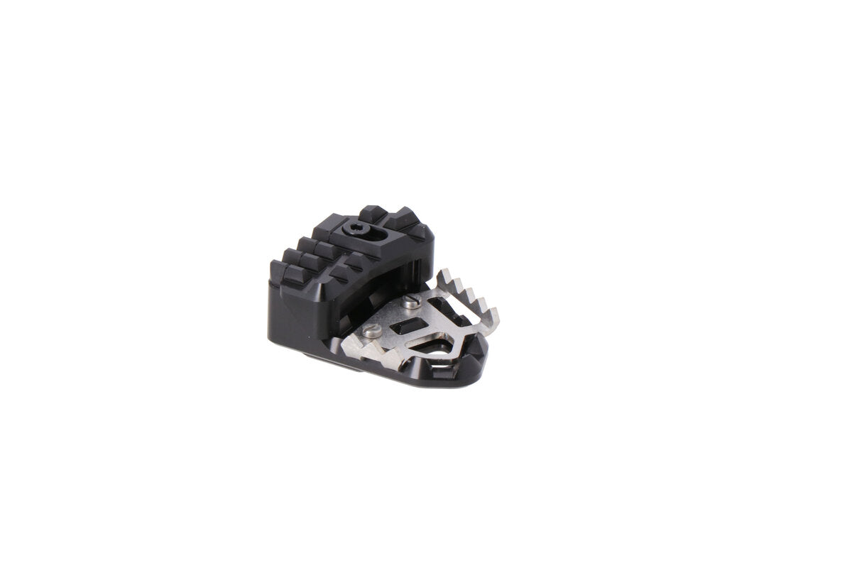 Extensión del pedal de freno. Negro. Kawasaki KLR 650 (22-).