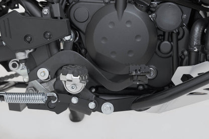 Extensión del pedal de freno. Negro. Kawasaki KLR 650 (22-).