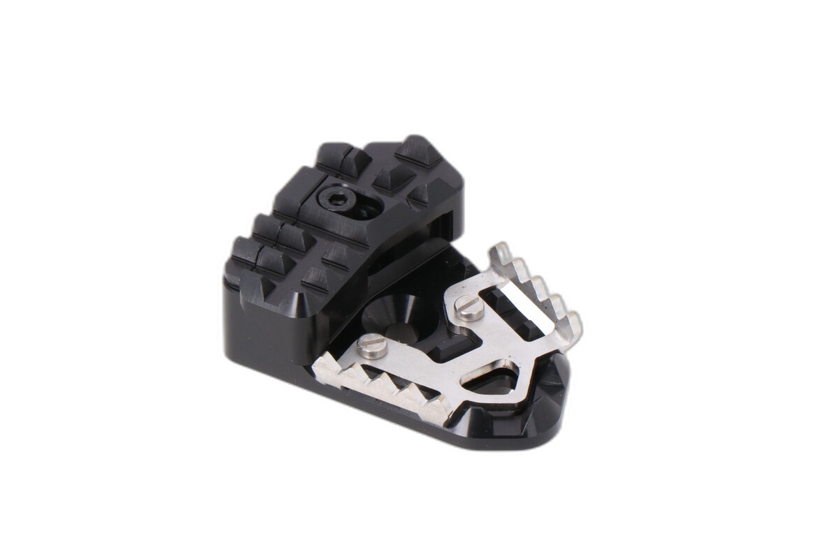 Extensión del pedal de freno. Negro. Triumph Tiger 900 Rally/Pro, Voge 650 DSX.