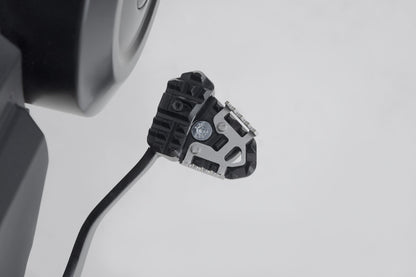 Extensión del pedal de freno. Negro. Triumph Tiger 900 Rally/Pro, Voge 650 DSX.