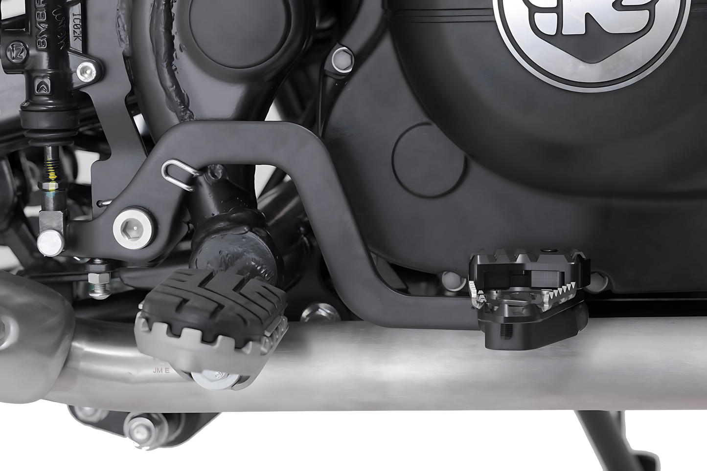 Extensión del pedal de freno Negro. Royal Enfield Himalayan/ Scram 411 (21-).
