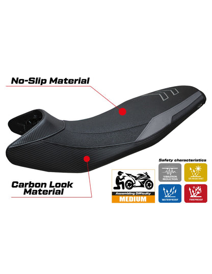 Funda de asiento compatible BMW F 900 GS (2024) Modelo Nemo Ultragrip (NO INCLUYE ASIENTO)