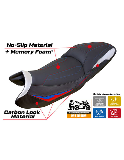 Funda de asiento compatible BMW R 1300 GS Touring (23-24)  Modelo Ahus Comfort System (NO INCLUYE ASIENTO)