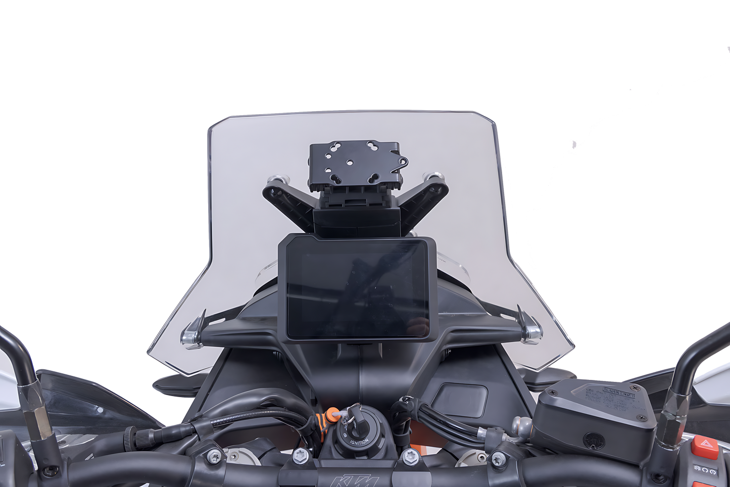 Soporte GPS en salpicadero Negro. KTM 890 Adv (22-).