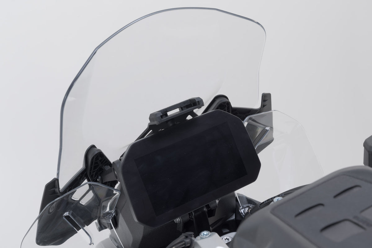 Soporte GPS en salpicadero Negro. BMW R 1300 GS (23-) / Adventure (24-).