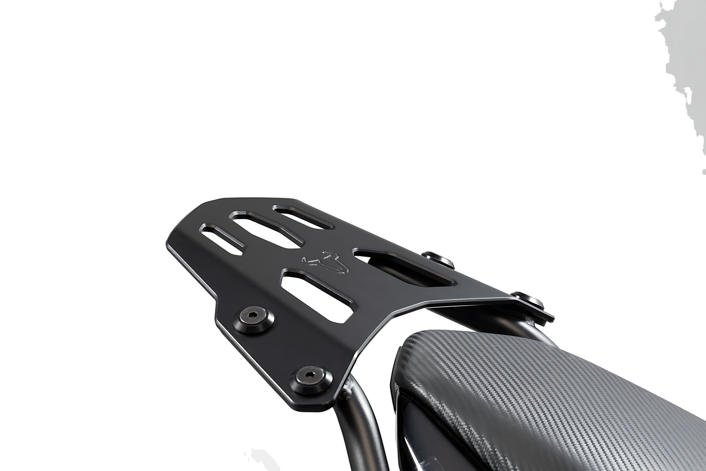 Placa adaptadora para portaequipajes STREET-RACK Para Givi/Kappa con Monokey. Negro.