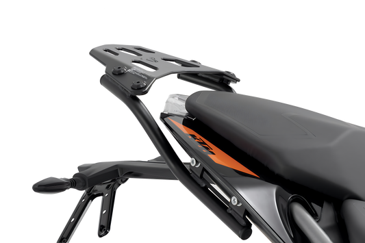 Portaequipaje STREET-RACK Negro. KTM 125 / 390 Duke (17-23).