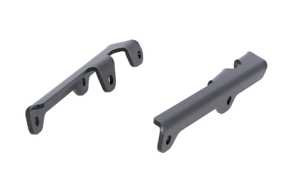 Kit ADVENTURE-RACK para asistir la bajada Negro. BMW R1200GS (12-18), R1250GS (18-).