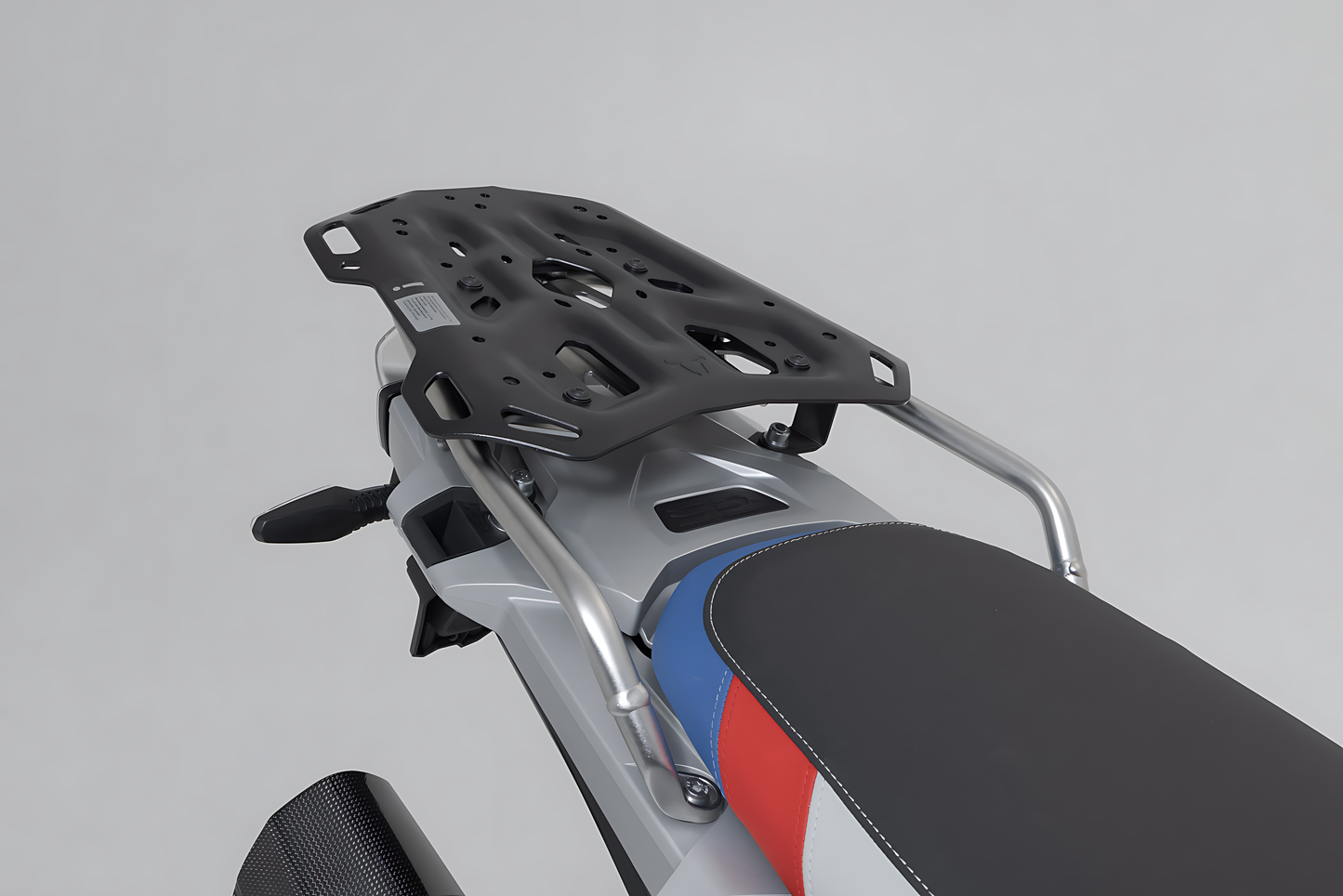 Portaequipaje ADVENTURE-RACK Negro. BMW R 1250 GS / Adv (21-) Asiento Rallye.