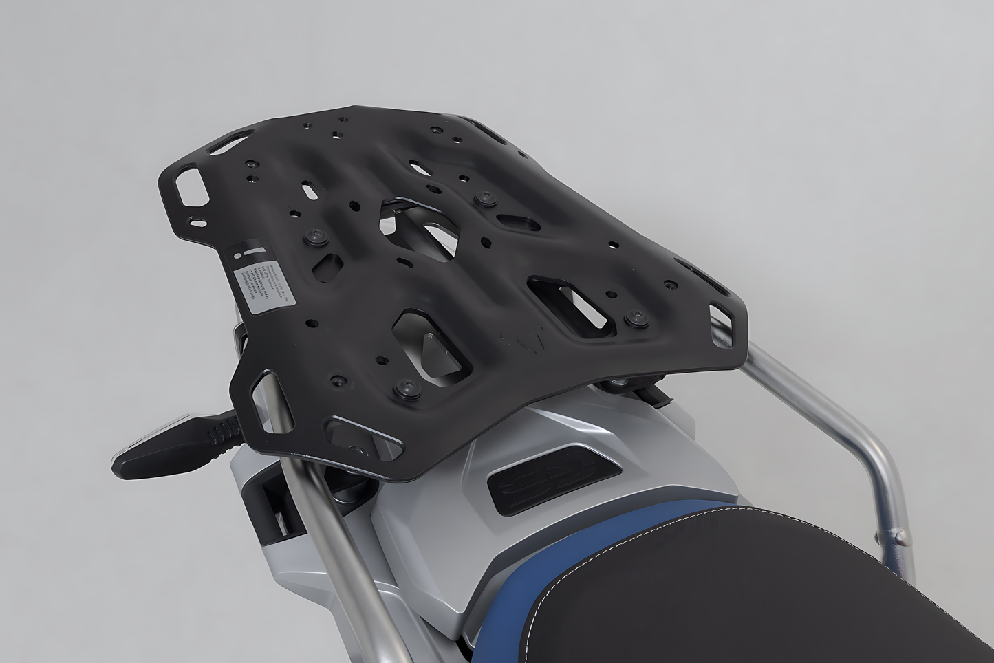 Portaequipaje ADVENTURE-RACK Negro. BMW R 1250 GS / Adv (21-) Asiento Rallye.