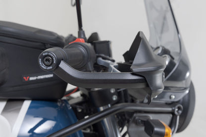 Kit de protectores de manos Adventure. Negro. Modelos KTM, Royal Enfield y Yamaha.