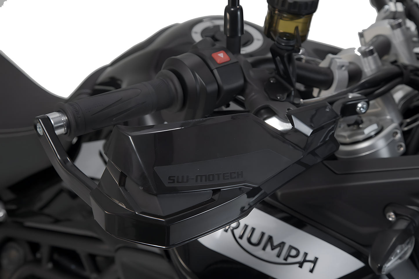 Kit de protectores de manos KOBRA Negro. Triumph Tiger 900/ GT/ Rally/ Pro (19-23).