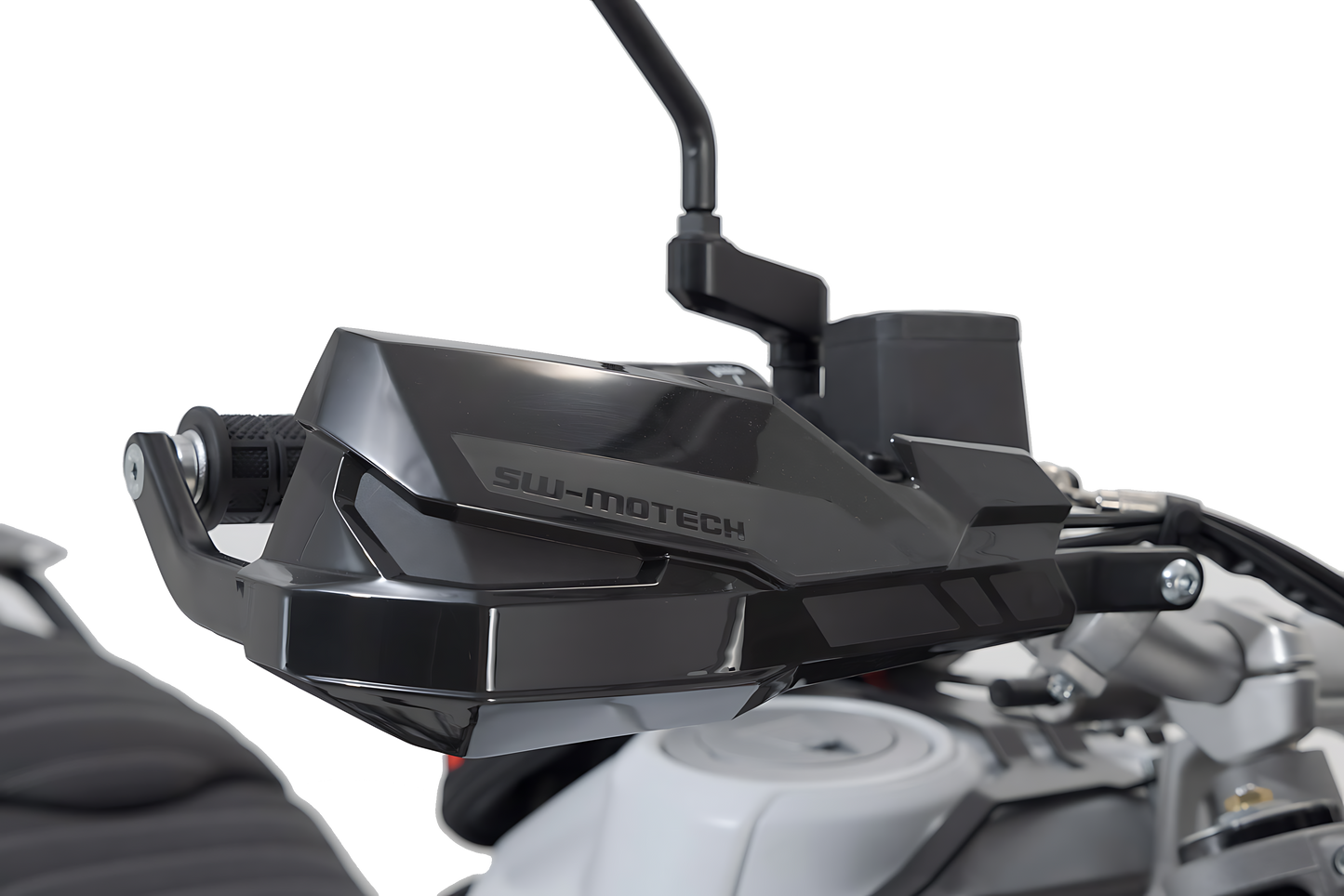 Kit de protectores de manos KOBRA Negro. Ducati DesertX (22-).