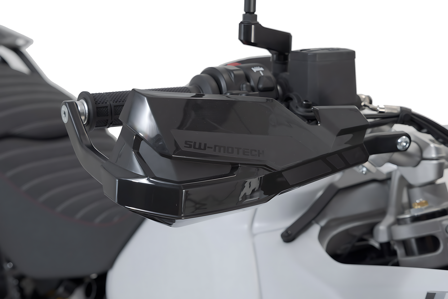 Kit de protectores de manos KOBRA Negro. Ducati DesertX (22-).