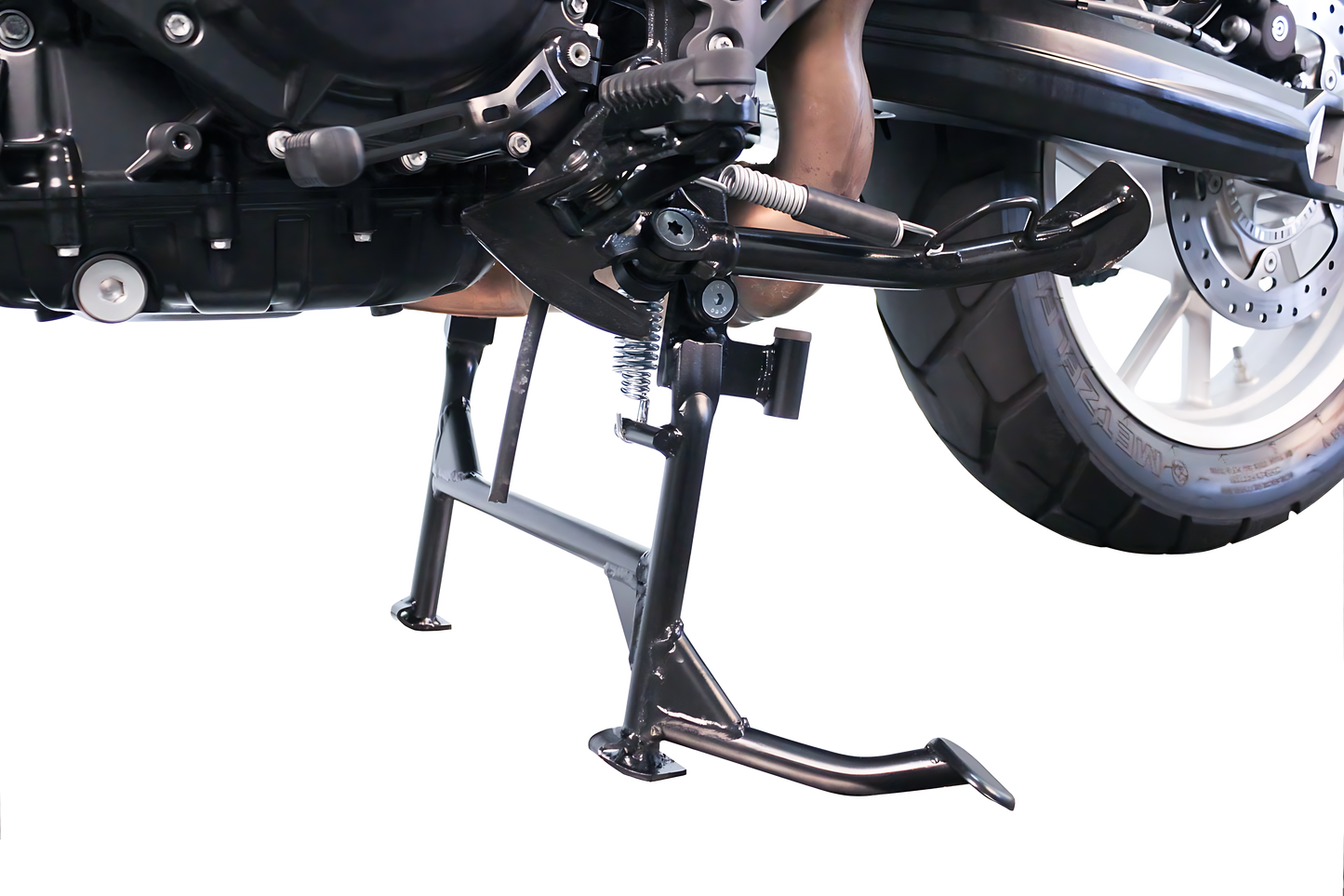 Caballete central Negro. BMW F650/700GS Opción de baja suspensión