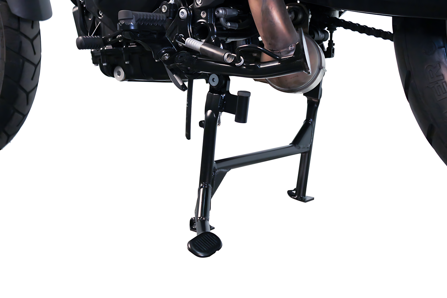 Caballete central Negro. BMW F650/700GS Opción de baja suspensión