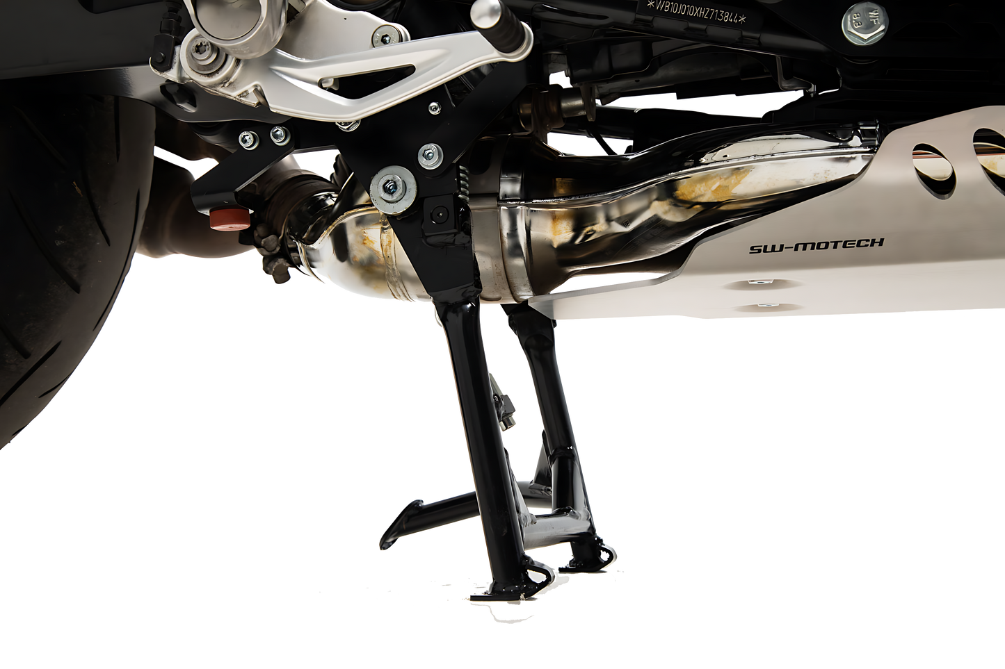 Caballete central Negro. BMW R nineT / Pure.