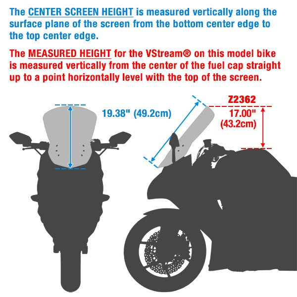 Z Technik Parabrisas cristalino BMW G310GS (17-20)