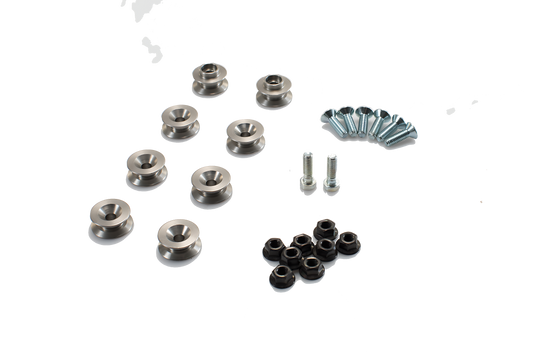 Kit adaptador para soporte lateral PRO Para maletas laterales AERO ABS. Para 2 maletas.