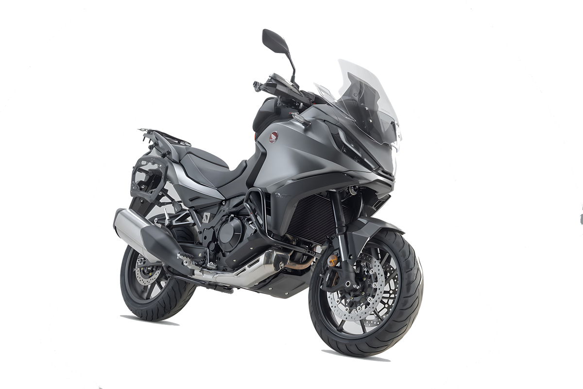Soporte lateral PRO Negro. Honda NT1100 (21-).