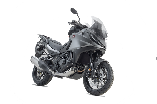 Soporte lateral PRO Negro. Honda NT1100 (21-).