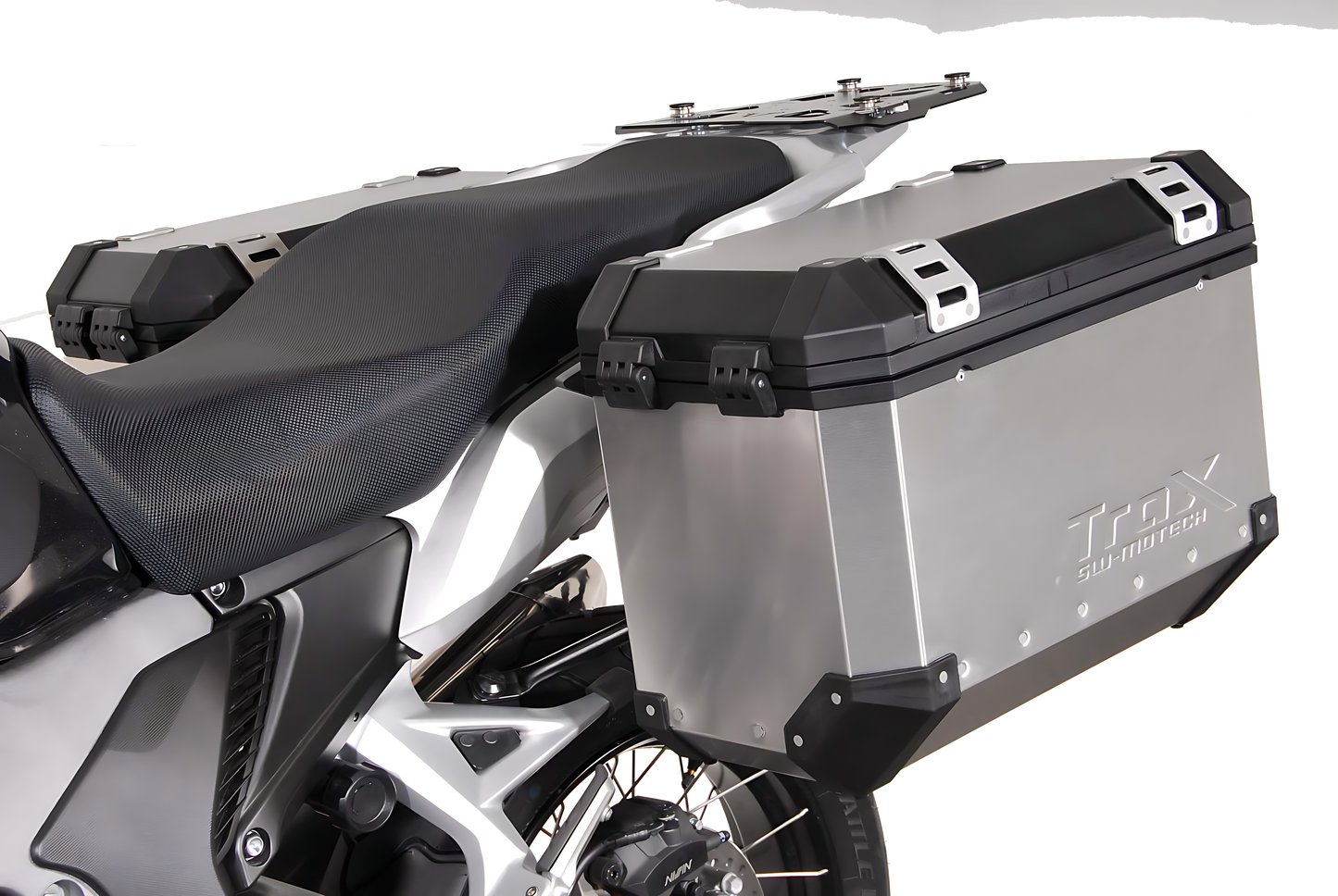 Soportes laterales EVO Negro. Honda VFR1200X Crosstourer (12-)