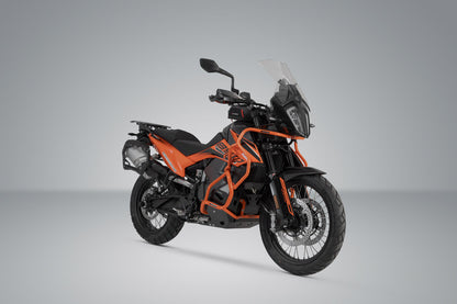 Soporte lateral PRO. Negro. KTM 790 Adv/ R, 890 Adv/ R 890 SM T.