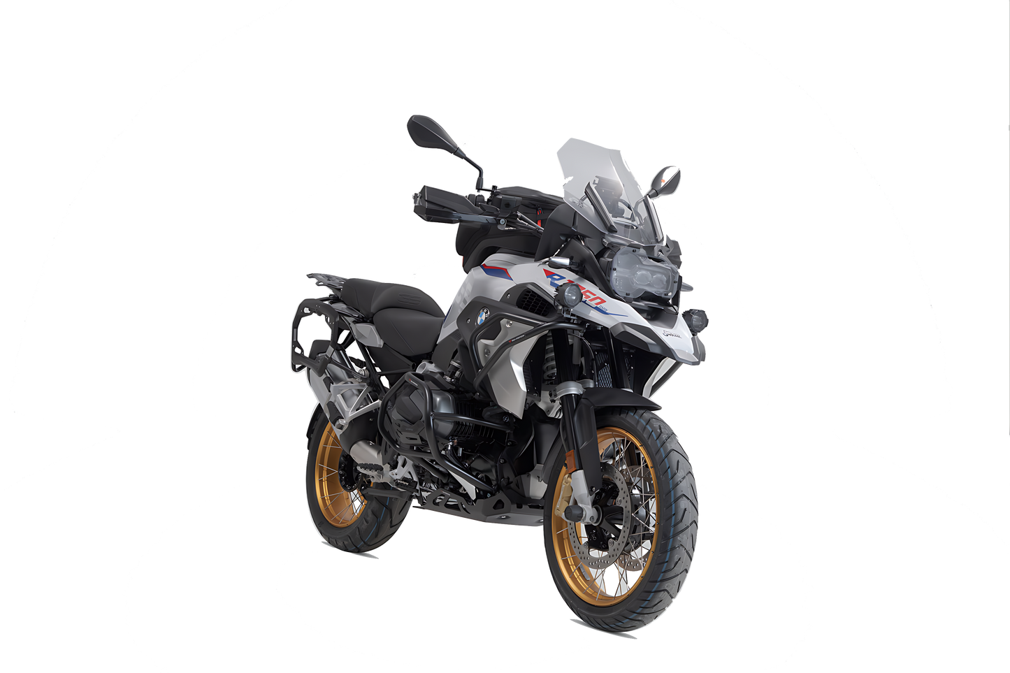 Soporte lateral PRO Negro. BMW R1200GS (12-18), R1250GS (18-).