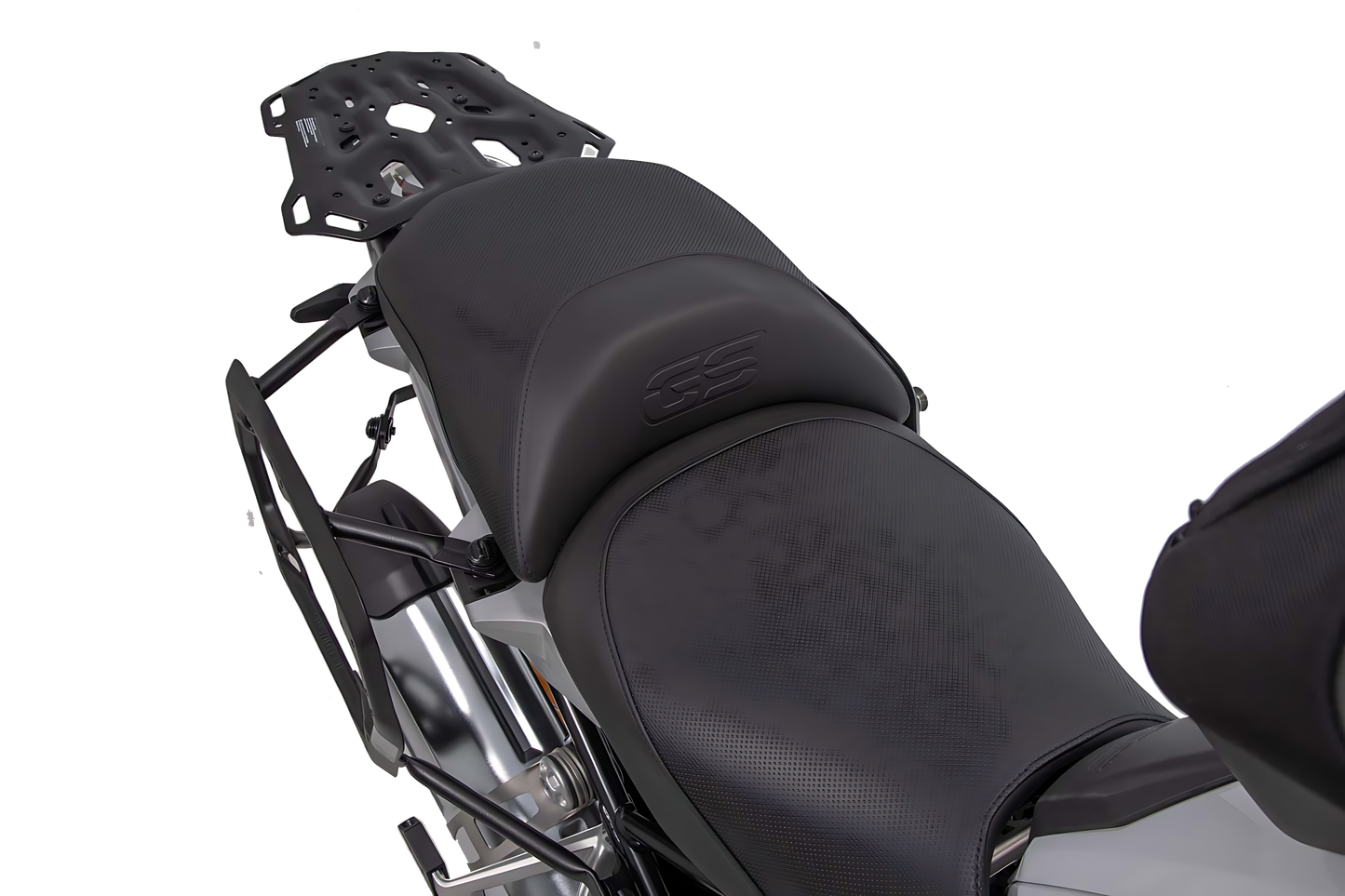 Soporte lateral PRO Negro. BMW R1200GS (12-18), R1250GS (18-).